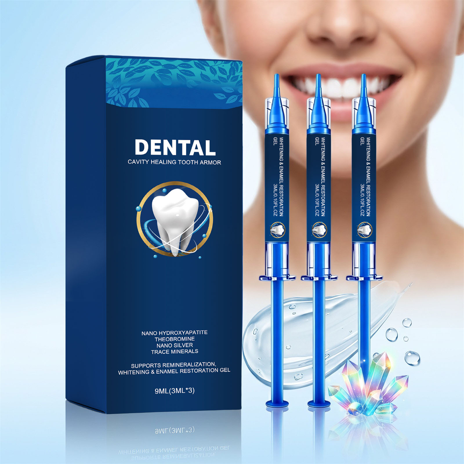 歯垢ケアジェル、口腔ケアセラム、歯の徹底洗浄、歯の着色、歯石 - Teeth Whitening Near Me のレビューと価格