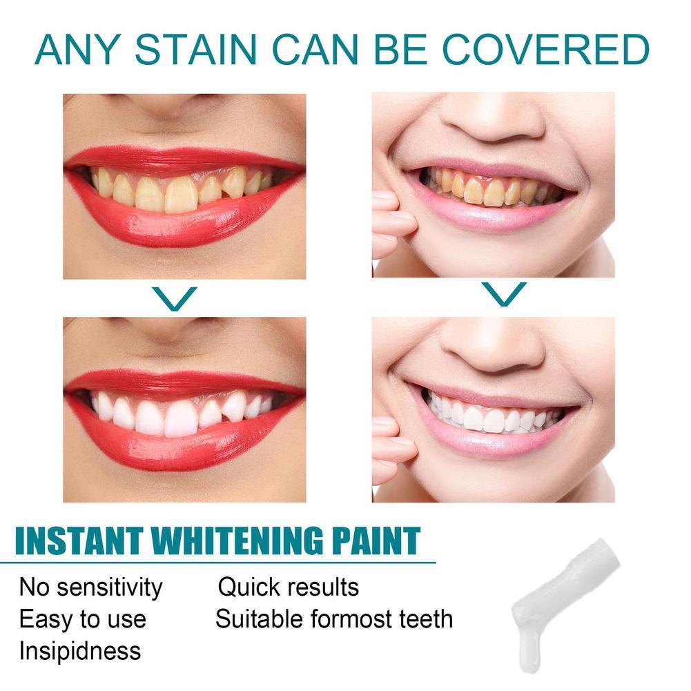 歯のホワイトニングペイント。色素沈着を防ぎ、タバコのヤニや口 - Teeth Whitening Pens のレビューと価格